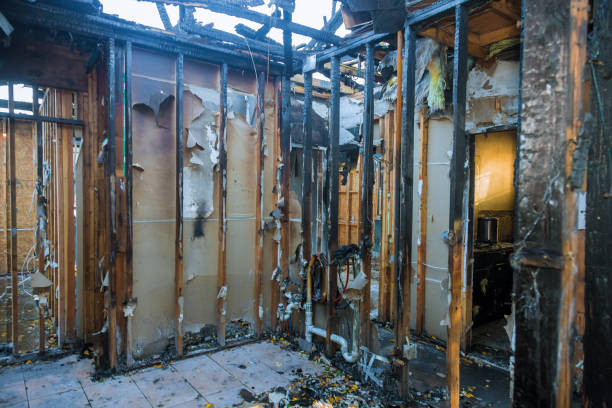 Professional Fire Damage Removal technician working in Roosevelt, UT